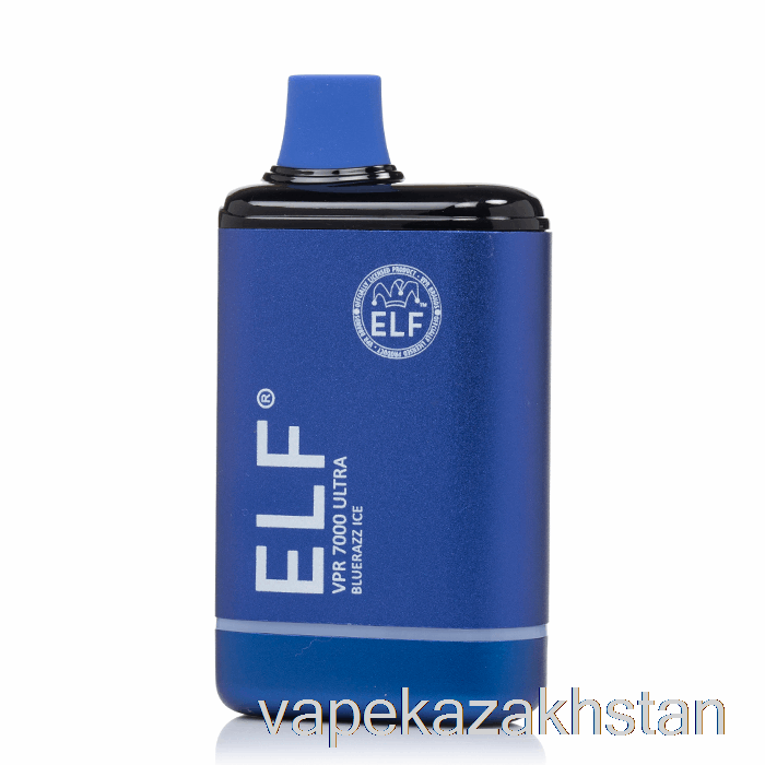 Vape Kazakhstan ELF VPR 7000 Ultra Disposable Blue Razz Ice
